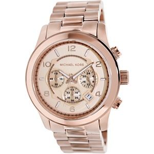 Michael Kors Rose Gold Stainless Steel Watch